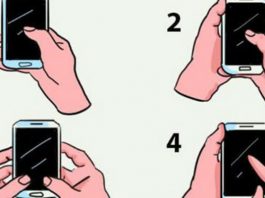 Как держите телефон в руке, может многое рассказать о личности
